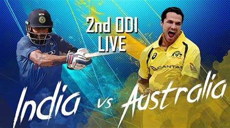 India Vs Australia Live Score 2nd Odi At Eden Gardens Australia