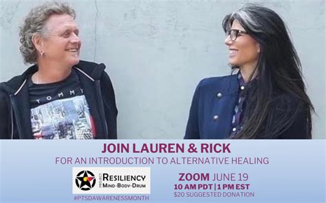 Lauren Monroe And Rick Allen Host Introductory Session Into Alternative Healing Raven Drum