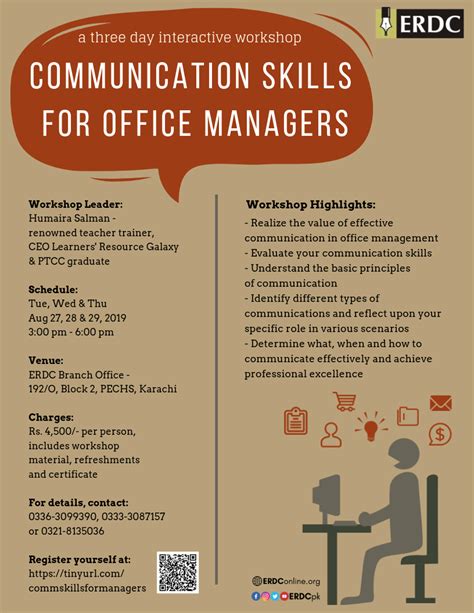 Workshop For Office Managers Communication Skills For Office Managers