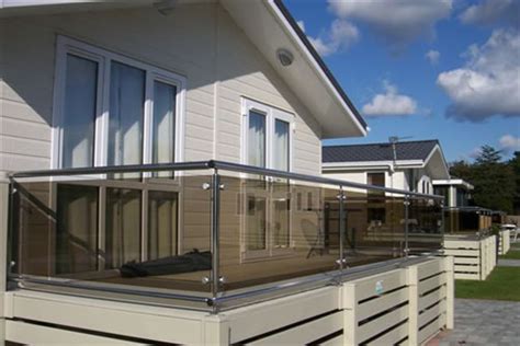 Stainless Steel Balconies Custom Made Contemporary Styles