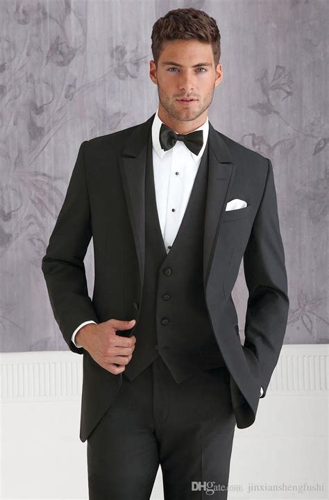 The ultimate after party outfit for modern brides who love the tailored look but want something less formal, rixo's frankie jumpsuit features a high collared neckline. 2016 Best Selling Two Button Notch Lapel Men Wedding ...