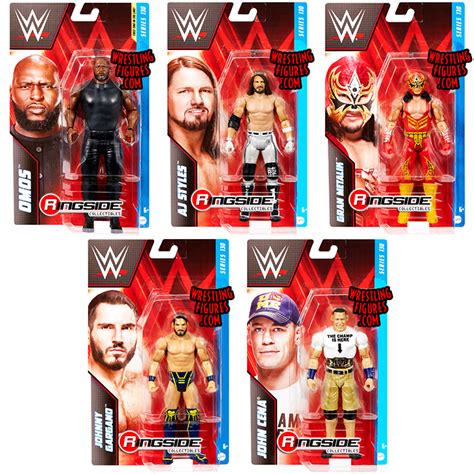 Wwe Series 130 Toy Wrestling Action Figures By Mattel This Set