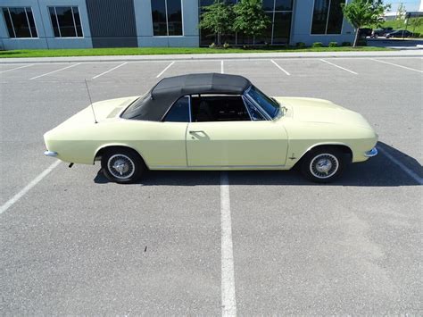Yellow 1965 Chevrolet Corvair 140 Hp Automatic Available Now Used