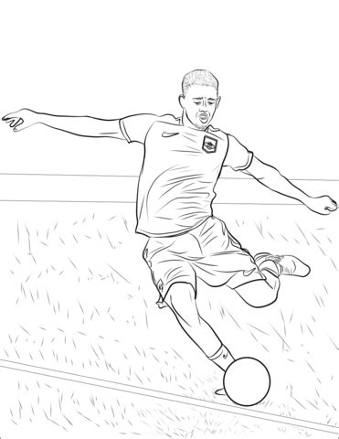 Coloring Pages Kevin De Bruyne Coloring Pages