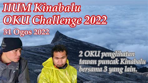 IIUM Kinabalu OKU Challenge 2022 2 OKU Penglihatan Berjaya Tawan