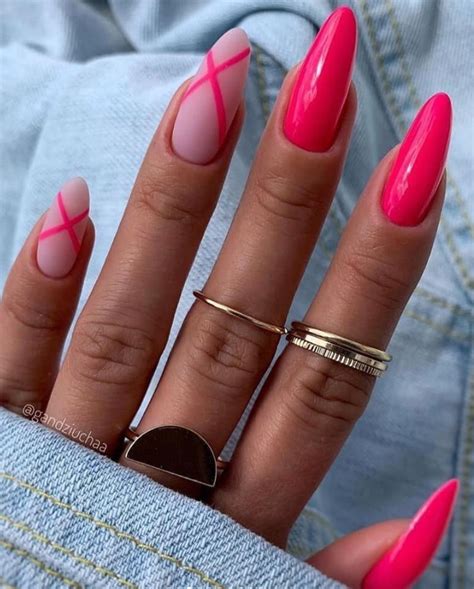 Trendy Short Almond Nails Design For Creative Summer Nails