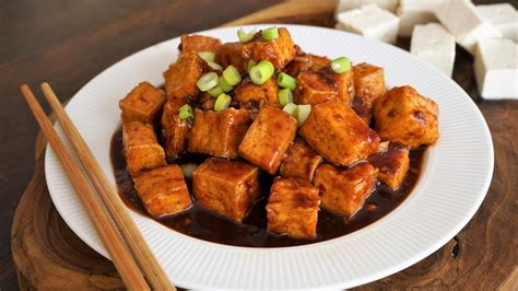 General Tsos Tofu Vegan Quick And Easy Recipe Morgane Recipes
