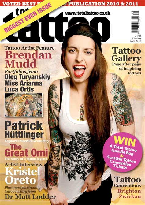 Total Tattoo Magazine Sampler Issue Subscriptions Pocketmags