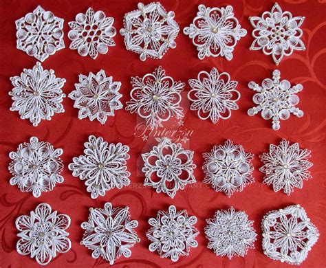 Quilled Snowflakes By Pinterzsu On Deviantart