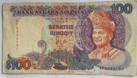 Us dollar / convert usd to myr. 100 Ringgit - Malaysia - Numista