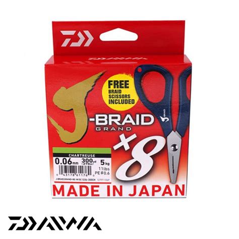 Daiwa J Braid Grand X8 0 10mm 135m CH 12797 010P Ribolovački pribor