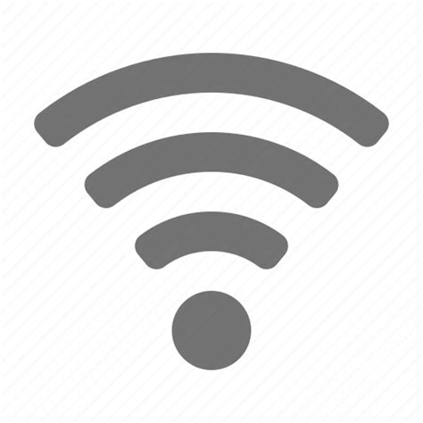 Fi Internet Signal Waves Wi Wifi Wireless Icon