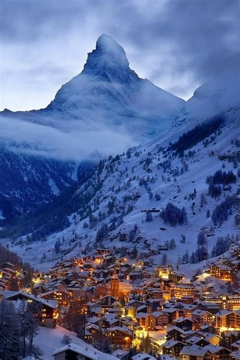 Swiss Alps Village Swiss Chalet Style Pinterest