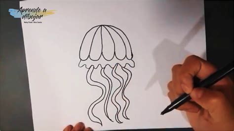 Aprende A Dibujar Una Medusa Fácil Youtube