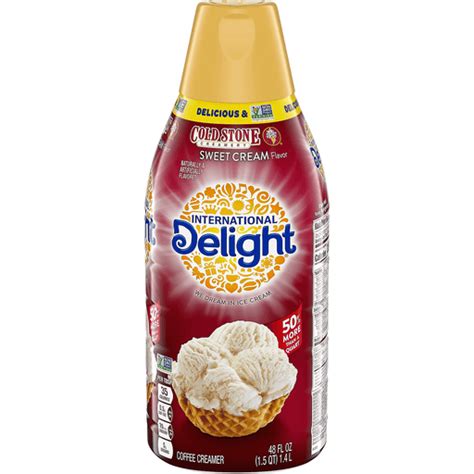 An art to concocting the perfect cup of coffee, and we want every sip you take to be a masterpiece of flavor. International Delight Coffee Creamer, Cold Stone Creamery ...