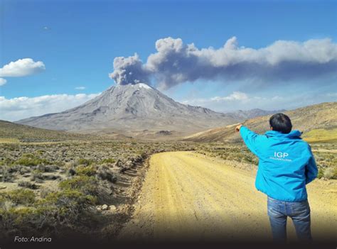 El Volcán Ubinas Erupciona ¿cómo Amenaza A La Población Y Al