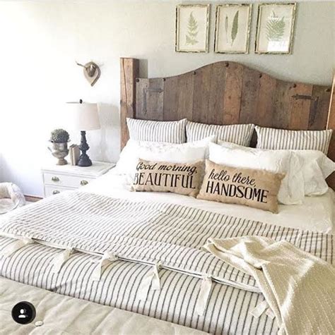 Both quilt and shams are easy to care for and safe to. Farmhouse Style Bedroom Ideas