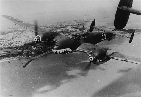 Battle Of Britain August 1940 A Messerschmitt Bf 110 Of