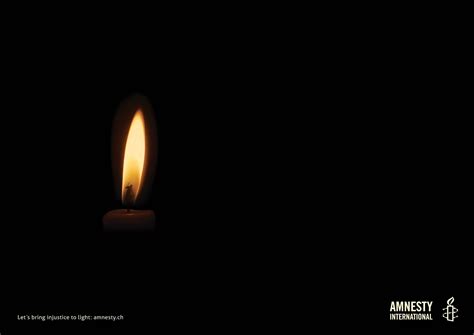 amnesty international candle ads of the world™ part of the clio network