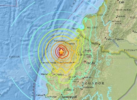 A catastrophic earthquake strikes ecuador with a death toll that keeps rising. Aardbeving treft ook Colombia - Colombiaans.nl