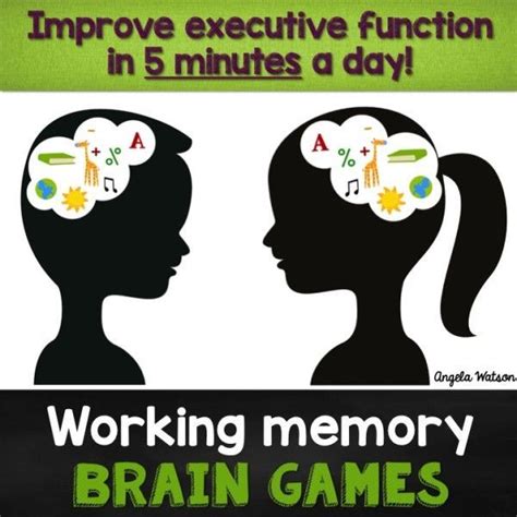 55 Best Images About Improving Working Memory Strategies On Pinterest