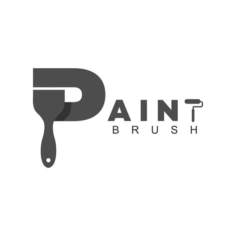 Be Paint Letter P Logo Template Design Vector 6046365 Vector Art At