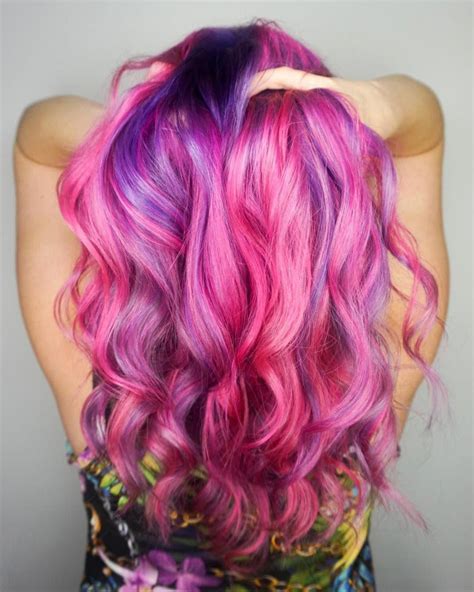 Arctic Fox Hair Color Kylierosehairartist Pink And Purple For The