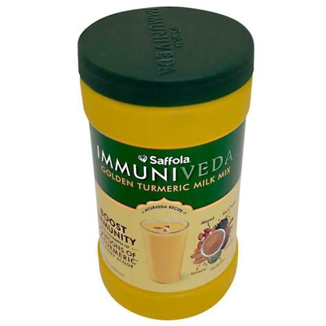 Saffola Immuniveda Golden Turmeric Milk Mix G Jiomart