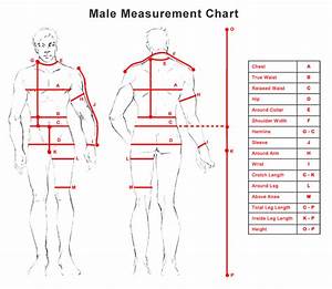 Printable Body Measurements Chart