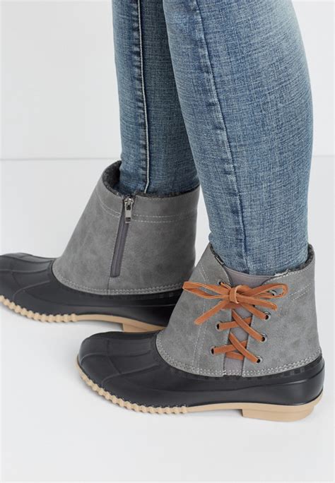 If you are searching for maurices customer service contact details, so you are in the right place. Christina side lace up duck boot | maurices