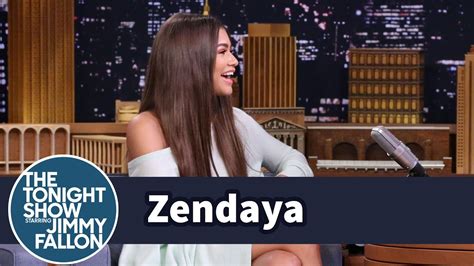 zendaya on playing mysterious michelle in spider man homecoming youtube
