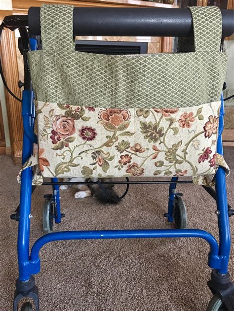 It can be worn for some privacy while breastfeeding, or placed over a car seat or stroller to give the baby extra shade. Elegant walker bag, Rollator, mobility accessory, gift for ...