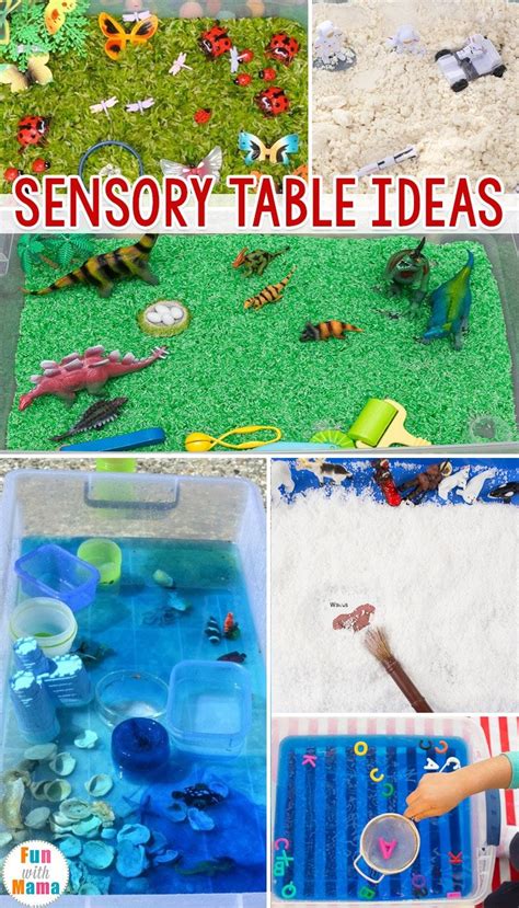 Sensory Table Ideas Sensory Activities For Toddlers Sensory