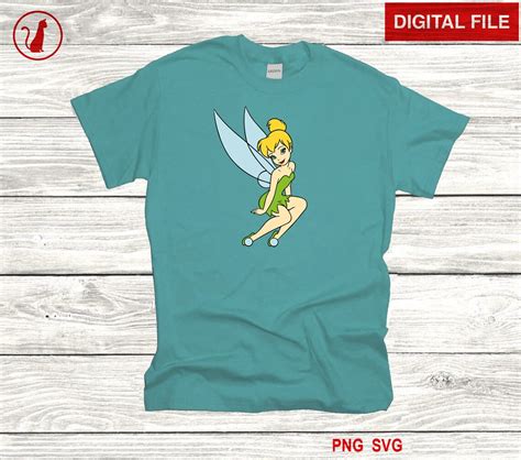 Tinkerbell Svg Layered Svg Peter Pan Svg Tink Svg Disney Svg Etsy