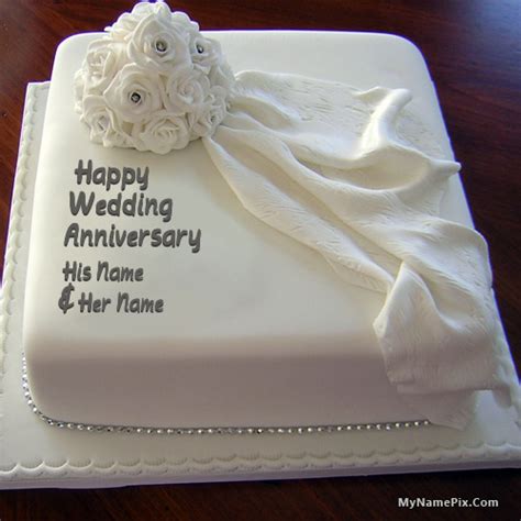 I think it is by the way your smile. Happy Anniversary Cake with Names Wishes