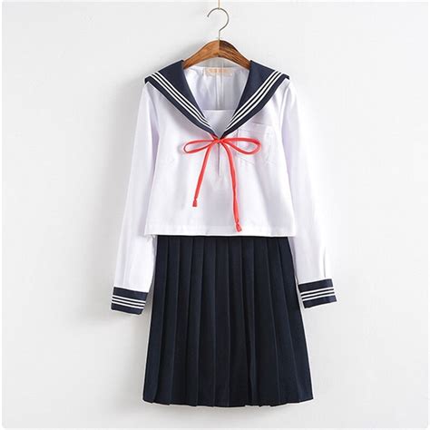 New Fashion Jk Japanese School Uniform Long Sleeved Shirtskirt High