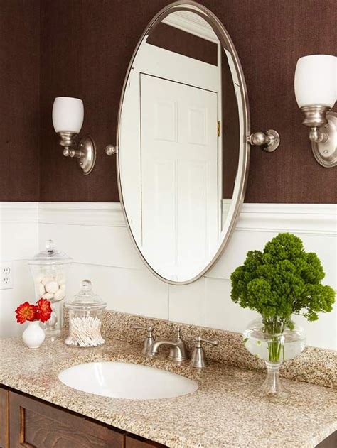 Wall mounted for bathroom, makeup. Best 25+ Oval bathroom mirror ideas on Pinterest | Half ...