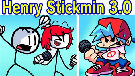 Friday Night Funkin Vs Henry Stickmin 30 Semana Completa Escenas