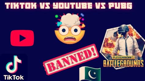 Tiktok Vs Youtube Vs Pubg By Jalal Squad Banned Tiktoktiktok Banpubg