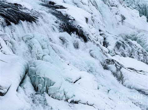 Frozen Gullfoss In Winter Photograph By Benjamin Wiedmann Fine Art