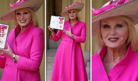 Joanna Lumley Never Thought Queen Would Honour Her For Awkward Reason