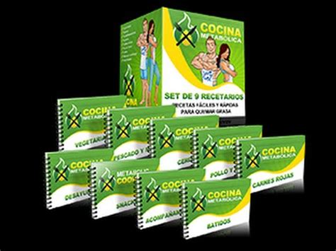 Para poder descargar los archivos solo tendrás que pinchar en el título de los mismos que podrás ver más abajo. Cocina Metabolica PDF. Recetas para bajar de peso rápido y ...