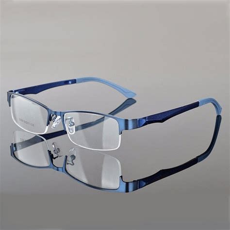 Reven Jate Half Rimless Eyeglasses Frame Optical Prescription Semi Rim Fuzweb