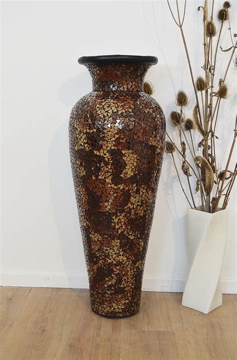 A glass vase looks stunning due to its wonderful body. Extra Large Floor Vases | Home Design Ideas