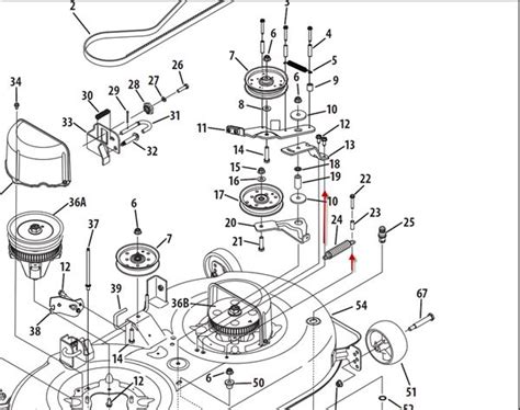 Cub Cadet Ltx 1040 Mower Deck Diagram