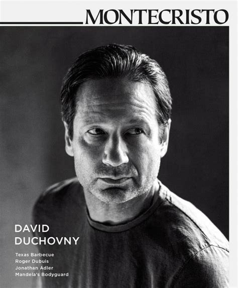 David Duchovny Covers Montecristo Magazine Photos And Interview December 2015 Duchovny Central
