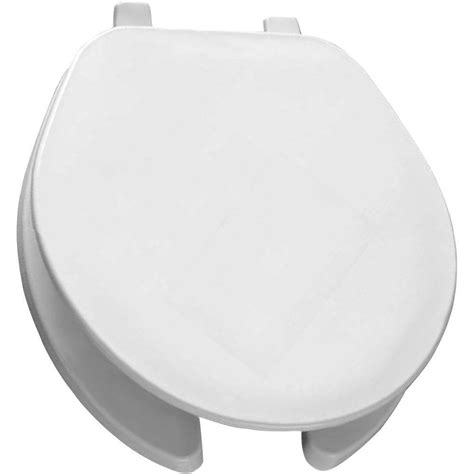 Bemis 75 000 Round Open Front Toilet Seat White