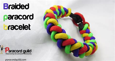 This cute bracelet is a unique way to show your love. Round braid paracord bracelet - Paracord guild