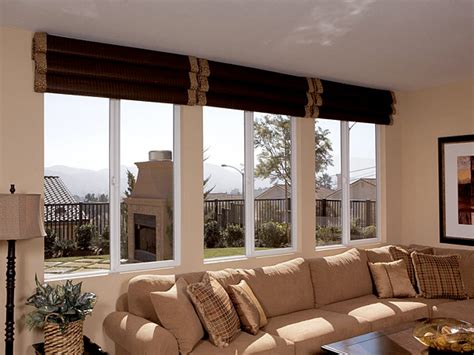 Here are some of decor ideas for large windows in your home. Living Room Window Treatments Ideas | Dream House Experience