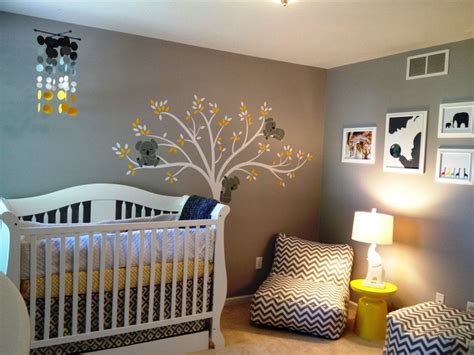 Baby Nursery Wallpaper Magnificent Cute Baby Boy Nursery Decor